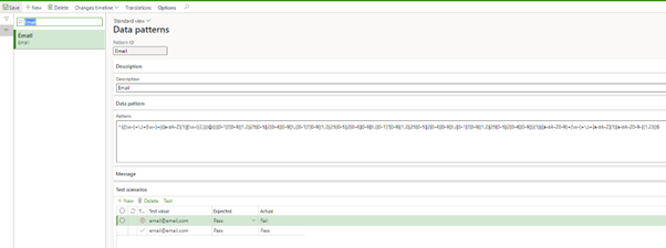 Data Quality Studio - Data patterns