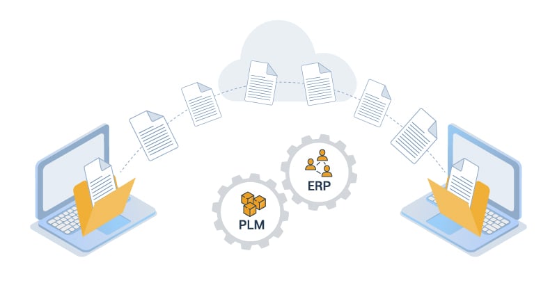 Data migration during PLM-ERP integration for D365