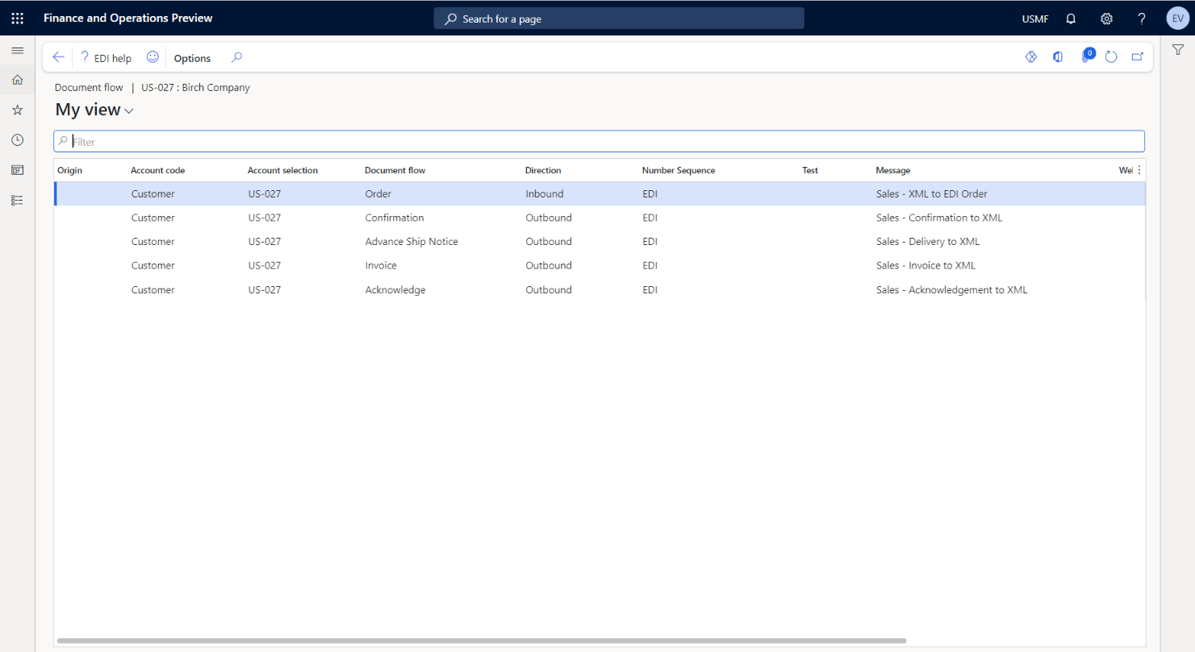 Electronic Data Interchange (EDI) for Microsoft Dynamics 365 F&SCM