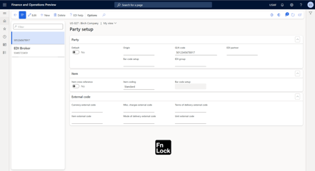 Set up EDI Partners with EDI Studio for D365 F&O