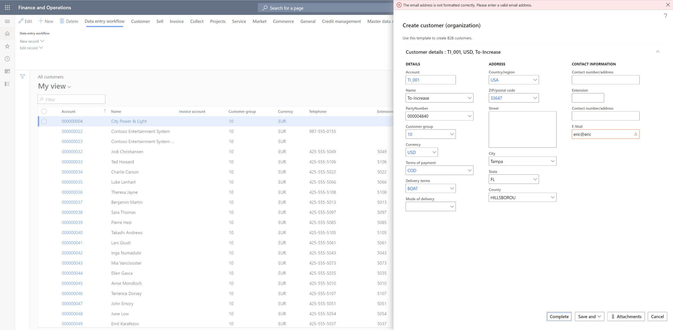 How to Use Our MDM Solution to Create a Master Data Record in D365 ERP