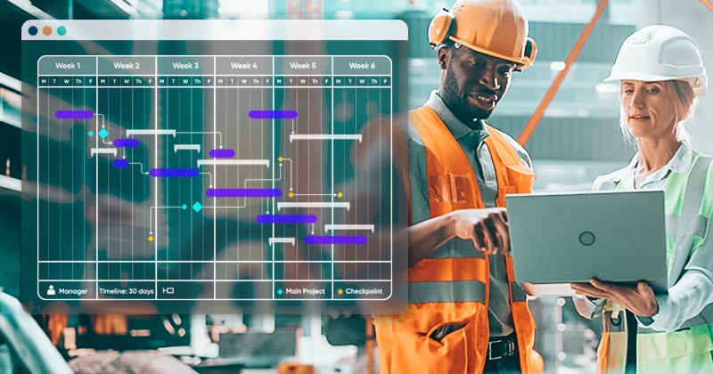 Equipment rental scheduling by project managers