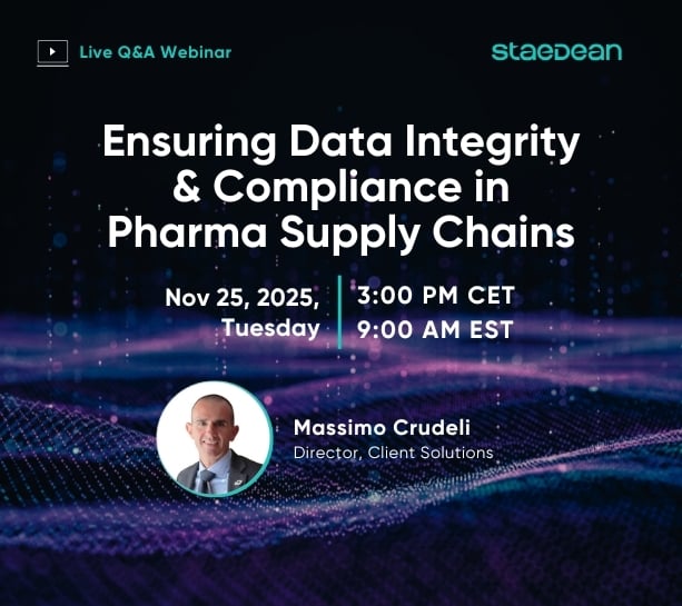 Life Sciences Webinar Pharma Supply Chain