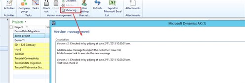 Dynamics AX Integration Project Version Management 3