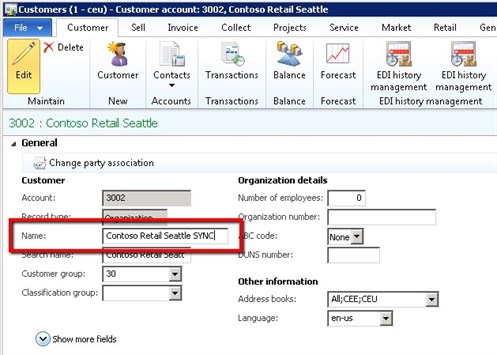 How name update is added to the event log in Connectivity Studio