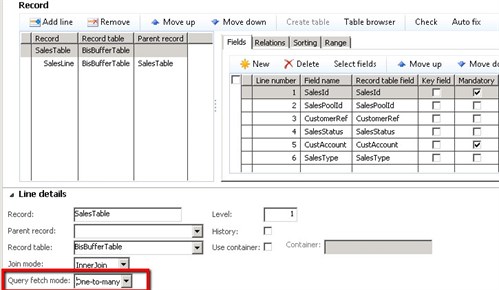 Fetch Mode—query property—Connectivity Studio