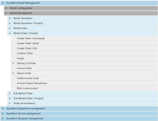 Microsoft Dynamics for equipment-driven rental