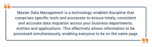What is master data management (MDM)?