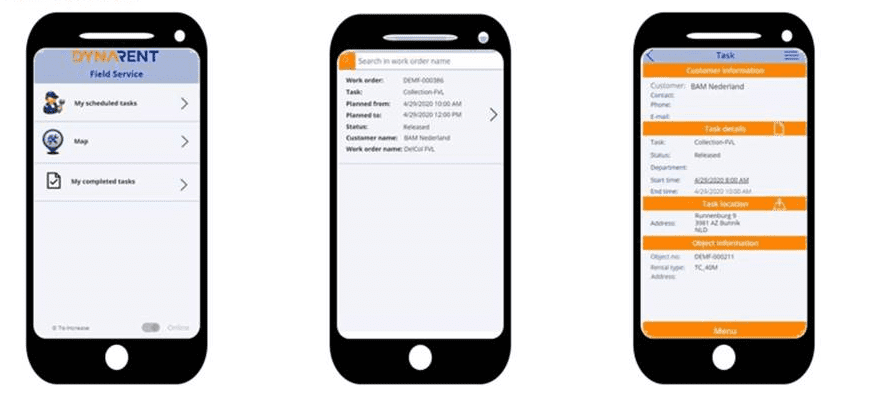 Rental Field Service App