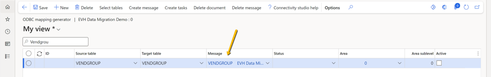 List - Data Migration D365