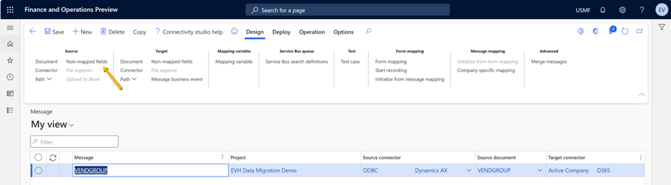 Verify missing fields