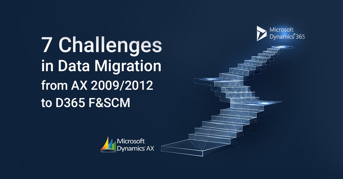 ERP data migration to D365 F&O