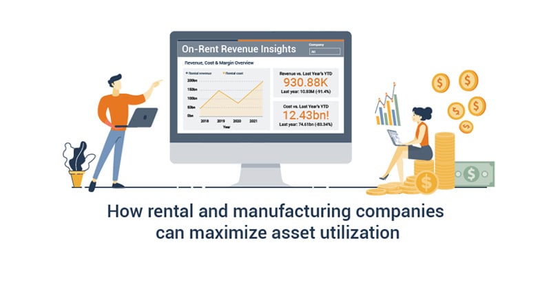 How to maximize asset utilization for D365 ERP in the equipment rental and OEM industry