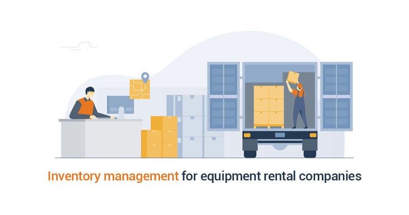 Inventory management in STAEDEAN Rental Management D365 F&SCM