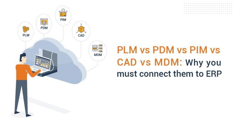 PLM, PDM, PIM, CAD, MDM Why Connect Them to the ERP