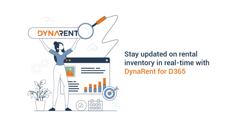 Physical rental quantity in DynaRent for Dynamics 365