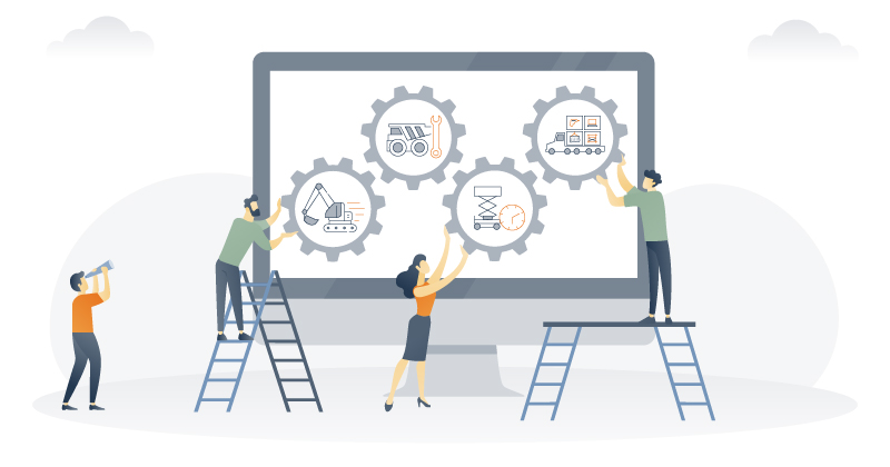 Standard business processes built in STAEDEAN Rental Management for Microsoft Dynamics 365 F&SCM